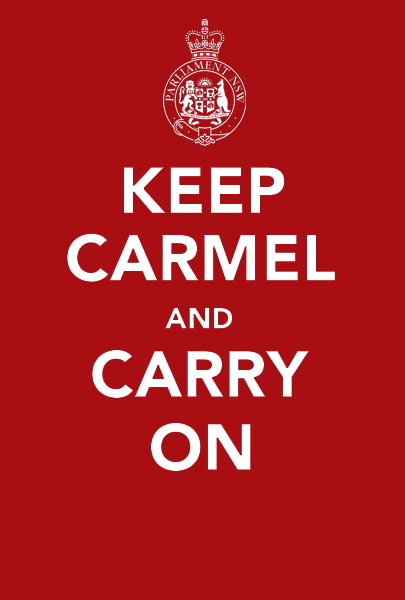 Keep Carmel And Carry On